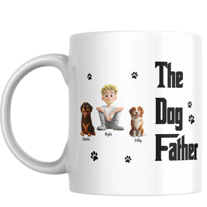 The Dog Father - Custom Pet Mug